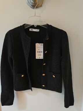 NWT Zara Cardi Sweater